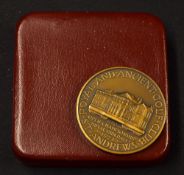 1971 Royal & Ancient Golf Club St Andrews 100th Open Championship commemorative medal - embossed