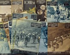 Collection of Miroir Sprint magazines from 1947 to 1950 with emphasis on Tour De France incl Special