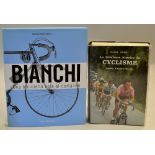 2x Cycling history books to incl "La Fabuleuse Histoire du Cyclisme" by Pierre Chany 1st ed 1980 and