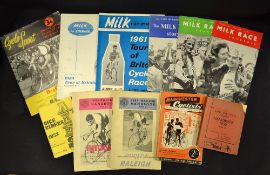 Collection of Various National Cyclists Union Racing Handbooks from the 1950s onwards to include