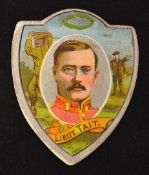 Lieut F Tait - scarce J Baines Bradford trade card c. 1890's - Freddie Tait 2x Amateur Golf Champion