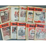 Collection of 1951 bicycling magazine's - to include "The Bicycle" 1951 Vol.31 & 32 No. 774 to