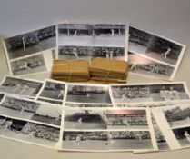 A Rare and Impressive collection of 48 Lawn Tennis glass negatives featuring international players