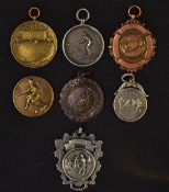 Collection of various sporting medals from 1912 onwards to include silver hallmarked cricket