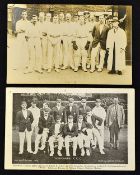 1922/24 Yorkshire Champions cricket team photograph postcard - captained by G Wilson published by