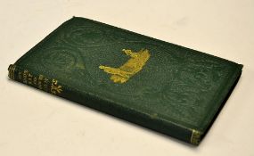 1863 Cricket book titled "The Cricket Bat And How To Use It" by An Old Cricketer. 1863 in the