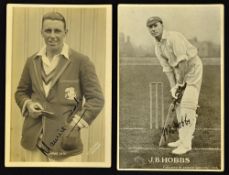 1926 Maurice Tate (England and Sussex)signed cricket post card - signed on the front in ink,