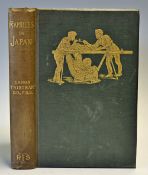 1895 'Rambles In Japan' Book by Tristram, H.B. a very interesting and informative book about Japan