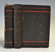 1895 'The Gurneys of Earlham' Vol I and II Books by A. Hare, 433 + 352 page book with 31 + 21