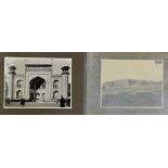 India Photo Album with 24 Photographs includes Taj Mahal, Khassidar on Tribal portion of Peshawar