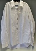 Original Ted Baker London White Shirt with Aviation Buttons chest and sleeve buttons attached as
