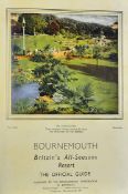WWII Bournemouth For Health and Pleasure Booklet 1940 an extensive 204 page publication with 4
