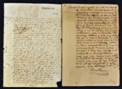 Cuba Slave For Sale Manuscript 1873 and 1875 notarized, contents include 15 years old female sold