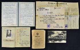 Reinhard Heydrich Signed Documents an interesting grouping of documents relating to Herrn Wilheim