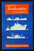 Maritime 1953 Ships of Southampton & The Solent Publication a 38 page publication with over 50