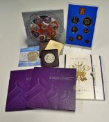 Assorted Selection of Coins to include 1951 Festival of Britain silver Crown with box and COA,