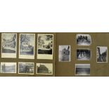 Two personal captioned photograph albums 'Our German Holiday September 1937' and European tour