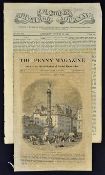 1837 The Penny Magazine date 28 Jan contents include The Automaton Chess Player, invented by Baron