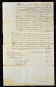 18th and 19th Century Indenture Selection to include Sussex Conveyance Indenture 1879 between The