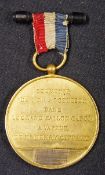 Paris Exhibition 1878 'Henry Giffords' Giant Balloon Medallion the obverse a fine illustration of