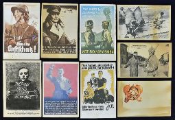 WWII Anti-Semitic Postcard Selection consisting of rarer reproduction postcards many Jewish