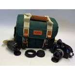 1993-95 Canon EOS 500 Camera comes with bag and a further 80-200mm EF zoom lens, untested, worth