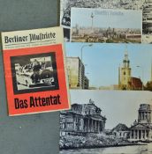 1945 Berlin Comparison Prints 'Berlin Heute' an interesting collection of eight prints showing