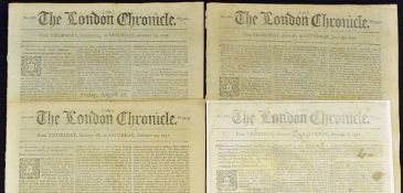 18th Century 'Ancient India' The London Chronicle Newspapers dates include 1791 28-30 Jul, 04-06