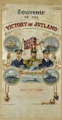 WWI Souvenir of the 'Victory of Jutland' Silk date May 31st 1916 a Magnificent Silk by Ralph