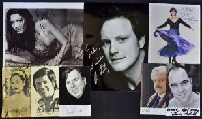Entertainment Autograph Selection to include a variety of signed photographs and prints such as