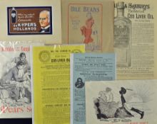 Quantity of Interesting Patent Medicine Adverts consisting of a large variety of cards and larger