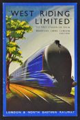 Locomotive 1937 West Riding Limited The First Streamline Train Bradford Leeds London Publication