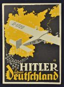 1932 Hitler Over Germany Election Campaign Publication 'Hitler über Deutschland' containing