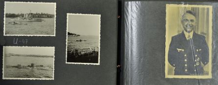 Interesting WWII Photograph album from sailor serving on the Scharnhorst an exceptional album,