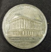 Birmingham Music Festival 1834 Medallion a commemorative medallion with the Obverse; View of