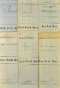 Early 20th Century Cash Credit Bonds dates from 1907-1922 inclusive all The Bank of New South Wales,