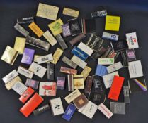 Quantity of Safety Matches and Matchboxes/Books to consist of many different varieties with plenty
