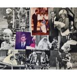 Royal Photographs Charles & Diana, Wedding and Children most b/w official press release photographs,