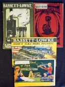 Bassett Lowke Catalogues to include 1907/8 Section B Northampton, 1910-11 Section B London and