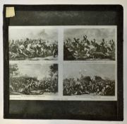 India - Punjab scenes from the Anglo Sikh Wars glass slide a 19th century magic lantern slide