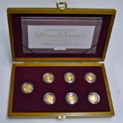 Elizabeth II Sovereigns Royal Portrait Proof Coin Collection consisting of 4x Sovereigns 1968, 1984,