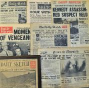 1936-1945 Selection of Newspapers to include R101 Memorial Number Daily Sketch edition 6 October (