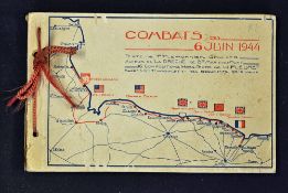 The Normandy Landings 'Combats Du 6 Juin 1944' Booklet in French and English language, softback