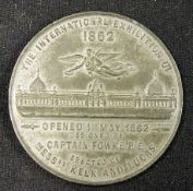 International Exhibition 1862 Commemorative Medallion for the opening of The International