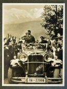 Adolf Hitler Signed Private Photograph depicting Rudolf Hess and Adolf Hitler with one signed by