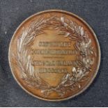 Crystal Palace 'Handel' Centenary Concert Medallion 1859 a commemorative bronze medallion given to a