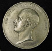Large Prince Albert Medallion 1861 Obverse; Portrait Bust of Prince Albert. Reverse; Seated figure