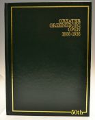 America Golf Tournament Open Anniversary - "Greater Greensboro Open 1938-1988 50th Anniversary"