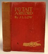 Low, John L - "F.G. Tait -A Record, Being His Life, Letters, And Golfing Diary" 1st ed published J