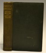 Duncan, George & Darwin, Bernard -"Present Day Golf" 1st ed 1921in original green cloth boards and